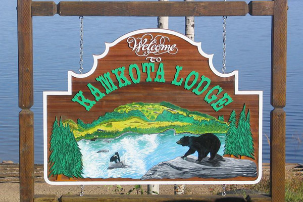 Kamkota Lodge Sign